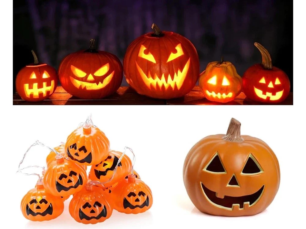 Halloween Deko Horror Party Gruseldeko Hängedeko verschiedene Motive Varianten