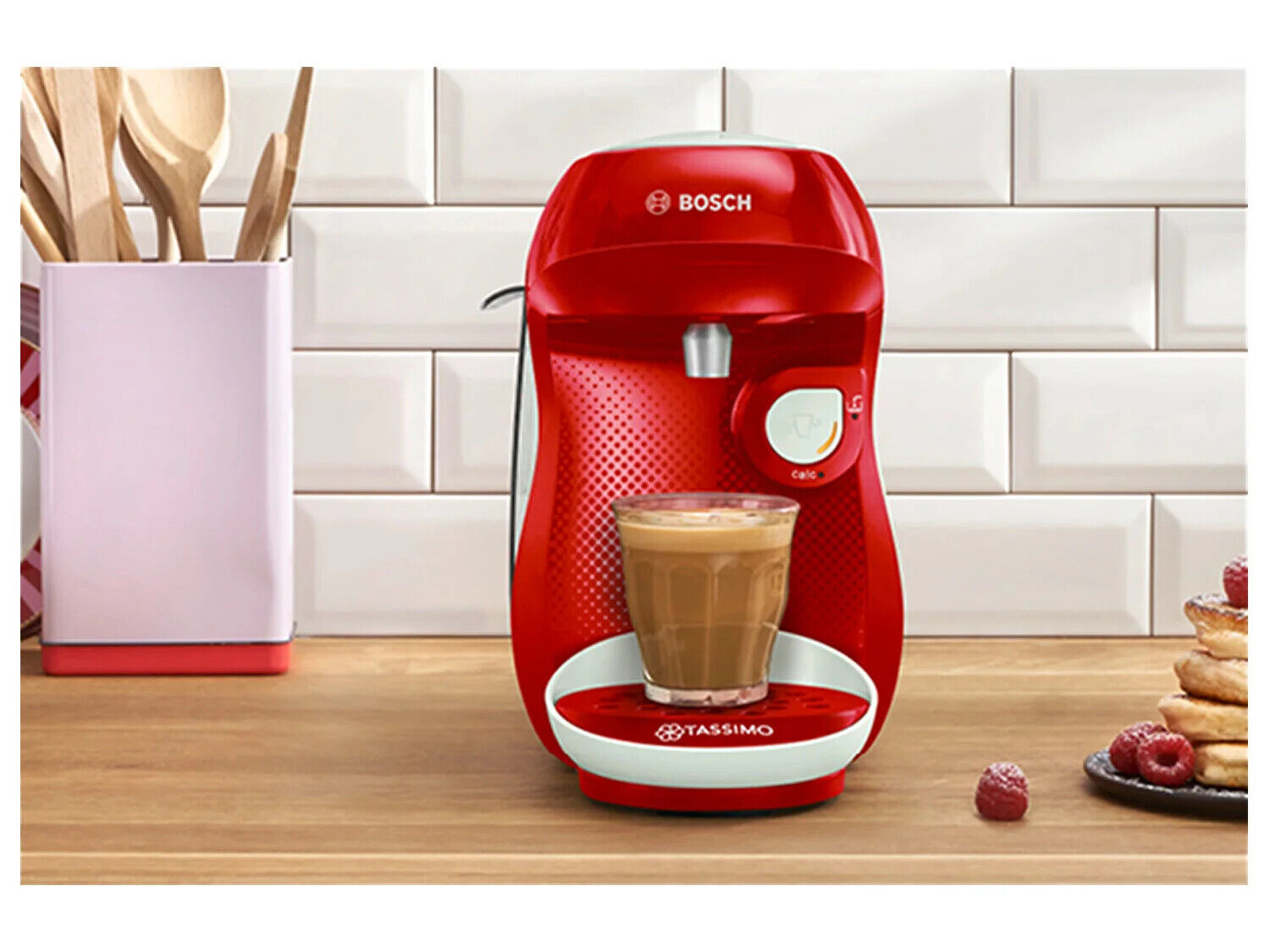 Bosch Tassimo Style Friendly TAS112E – Kapselmaschine 1400W, Schwarz | Über 70 Getränke, One-Touch Bedienung, INTELLIBREW & Nachhaltiges Design