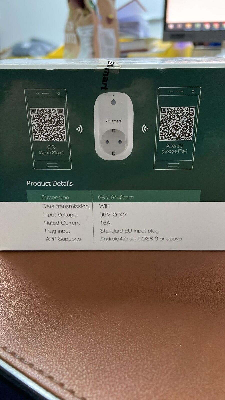 Home Shelly Plug & Play "Plug" Wi-Fi Smart-Steckdose 1x 16A Messfunktion 2 stück