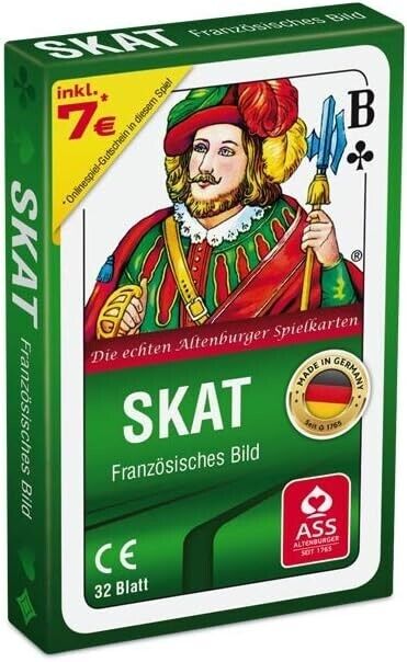 ASS Playing Card Factory 22570000 Germans Skat-French