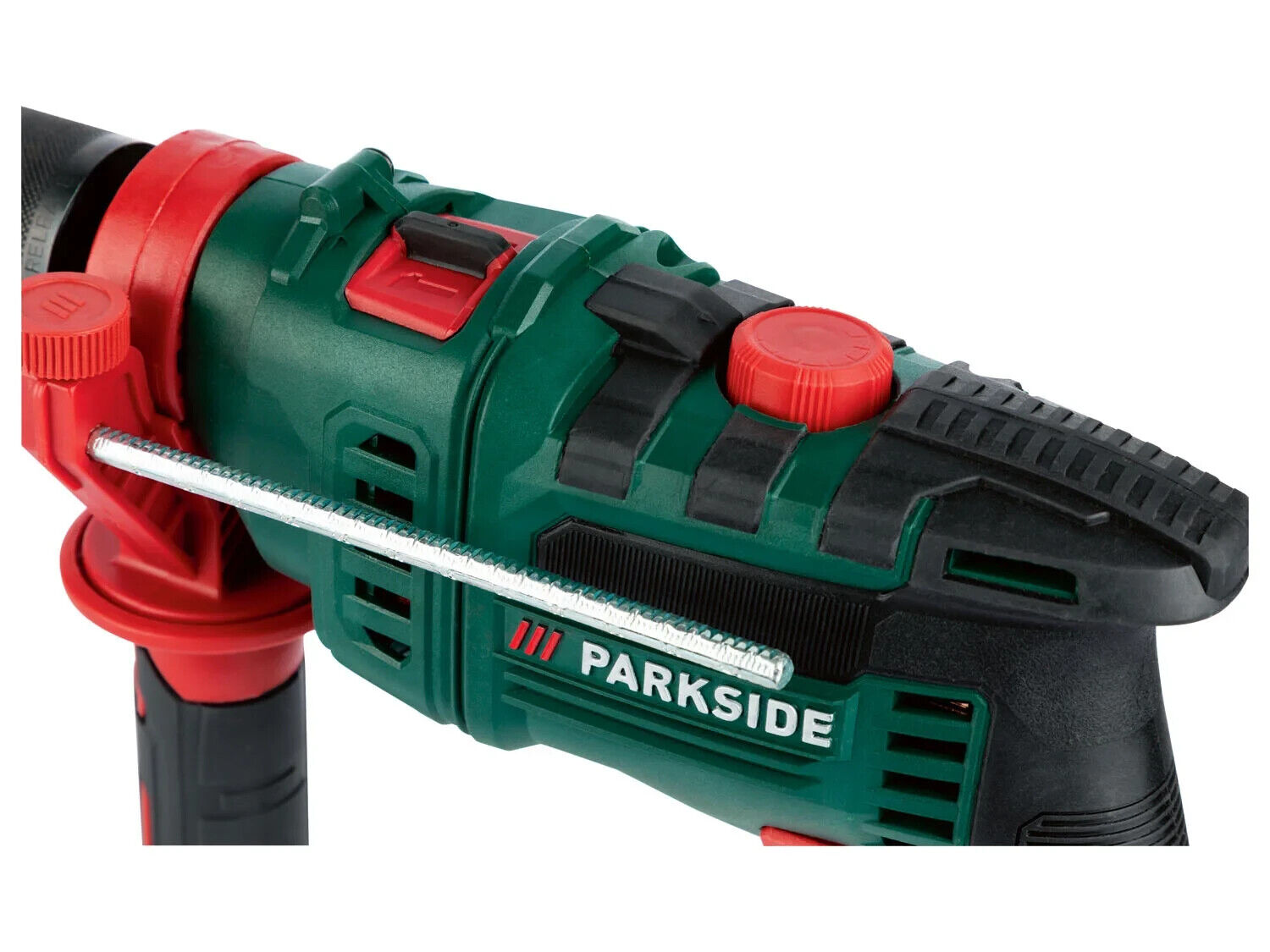Parkside impact drill with keyless chuck 750 Watt drill + case 