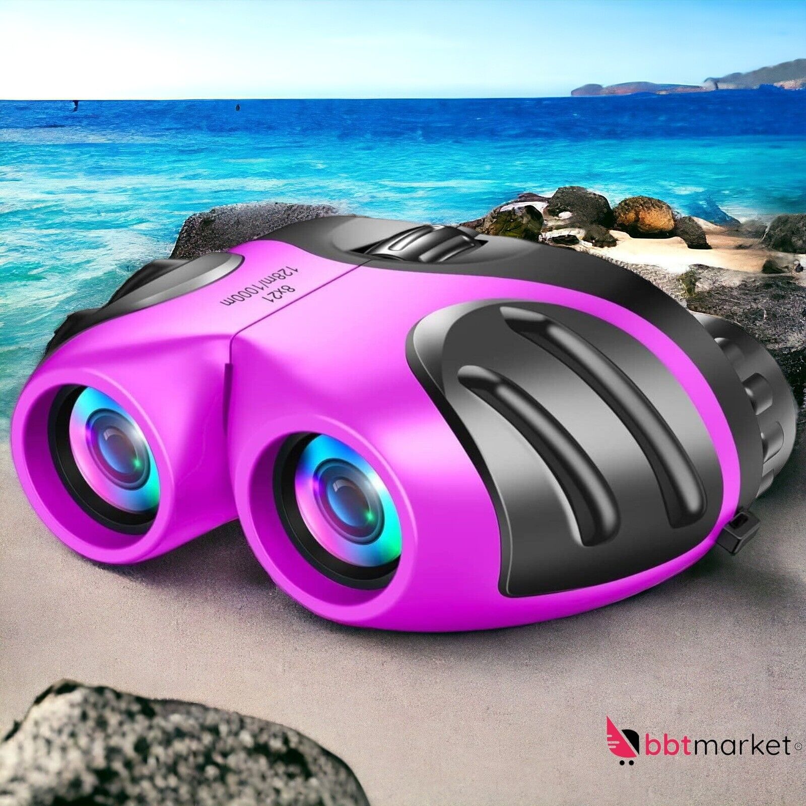 Compact Waterproof Binoculars for Kids - Outdoor Toy &amp; Gift NEW 