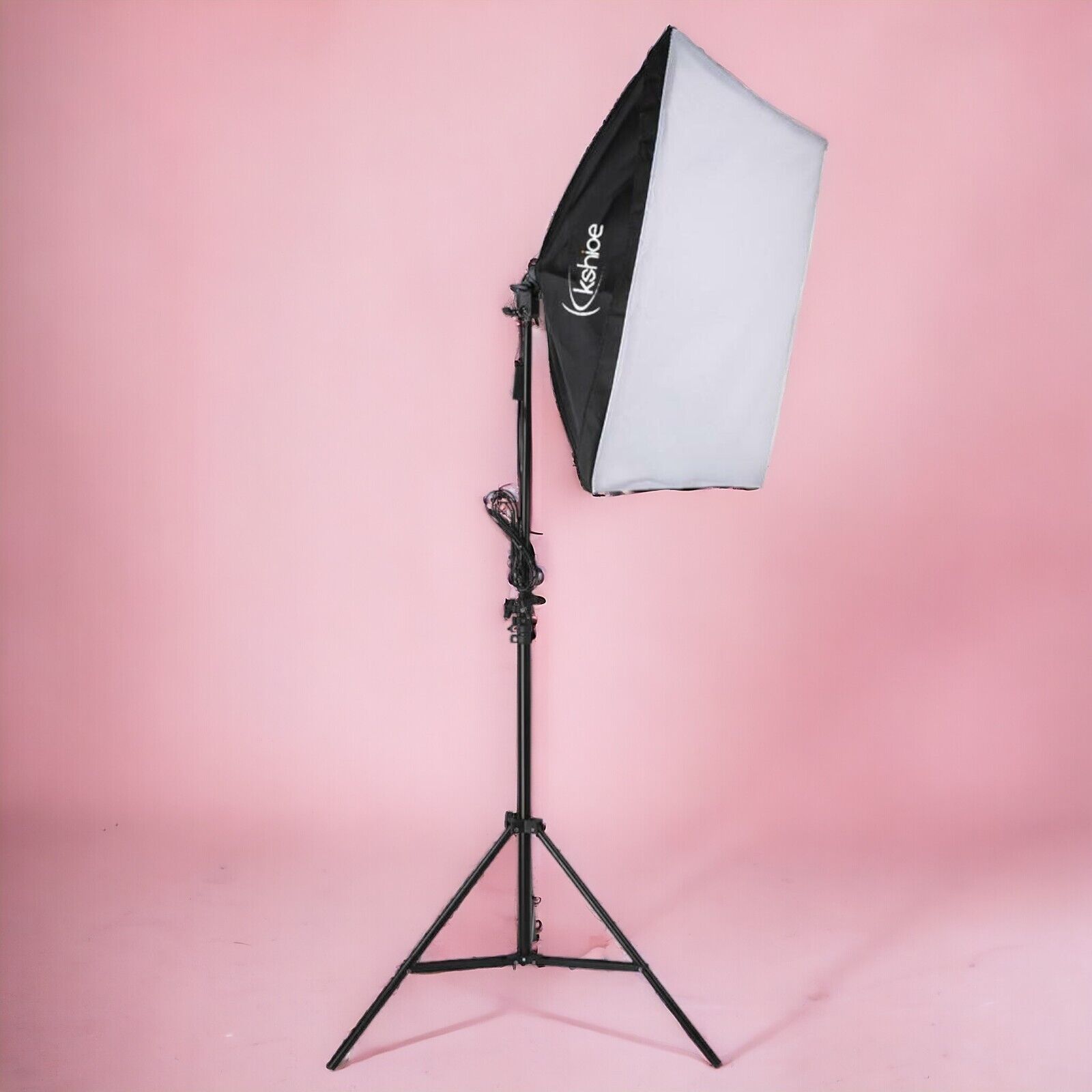 Softbox Beleuchtungsset mit 3x 50x70cm LED Lampen 135W für Fotostudio, Portrait, Produkt- & Videografie