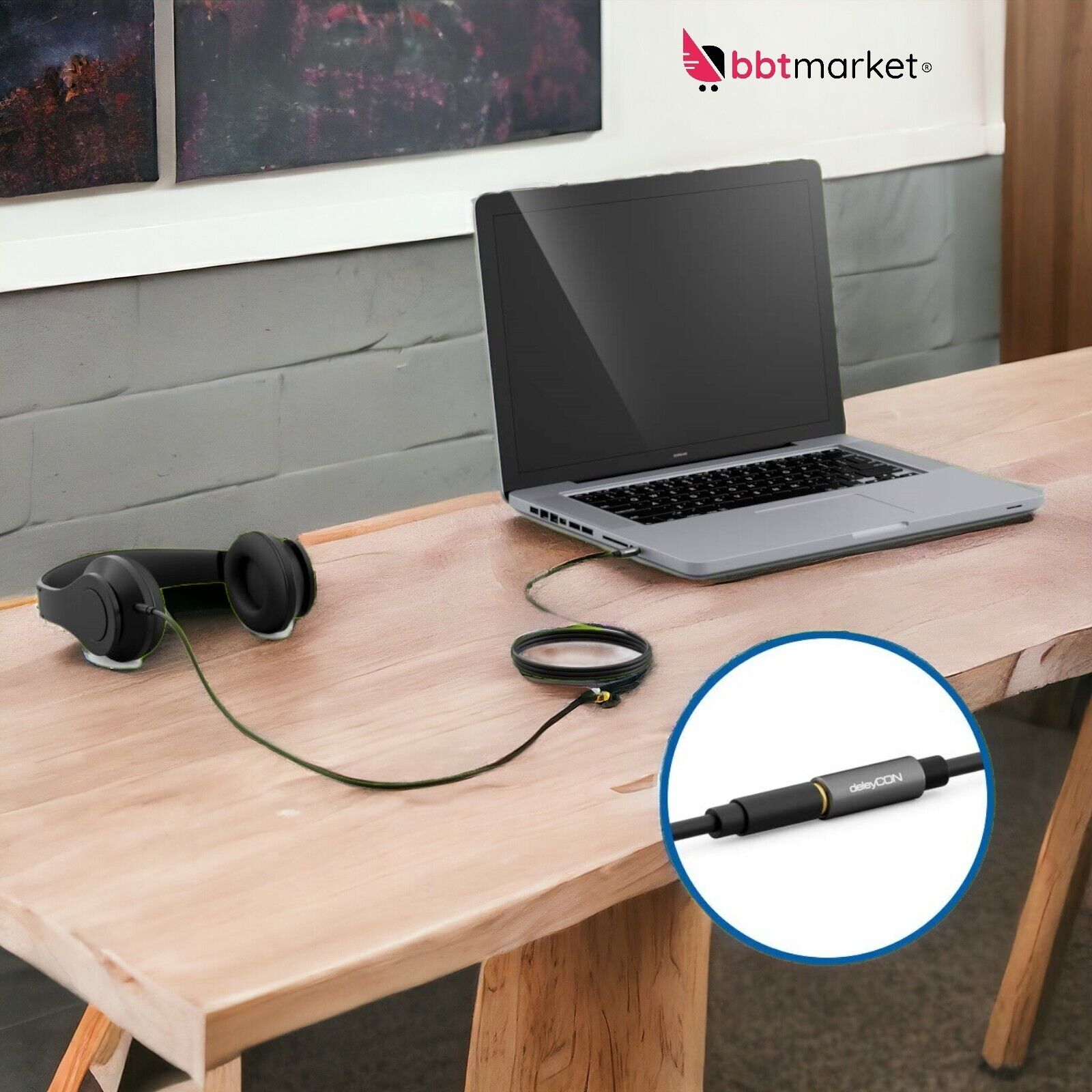 0,5m Klinke Audio Stereo AUX Kabel Verlängerungskabel 3,5mm Klinkenkabel Audiokabel