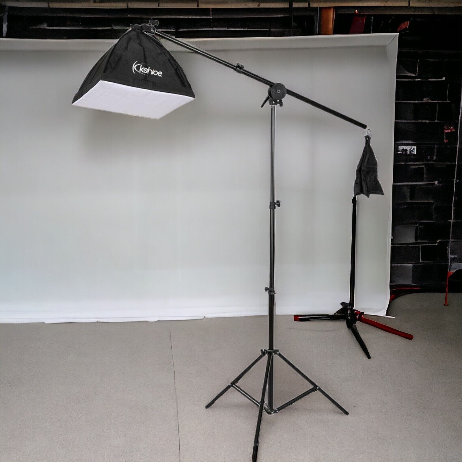 Softbox Beleuchtungsset mit 3x 50x70cm LED Lampen 135W für Fotostudio, Portrait, Produkt- & Videografie