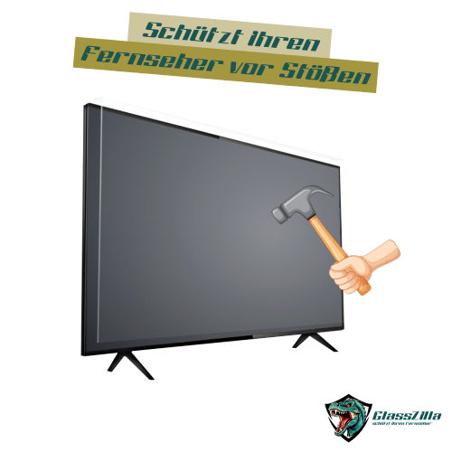 GlassZilla 48 Zoll Fernseher Schutz / TV Bildschirmschutz / Displayschutz / TVs   In Produktion – Lieferzeit 3–6 Wochen