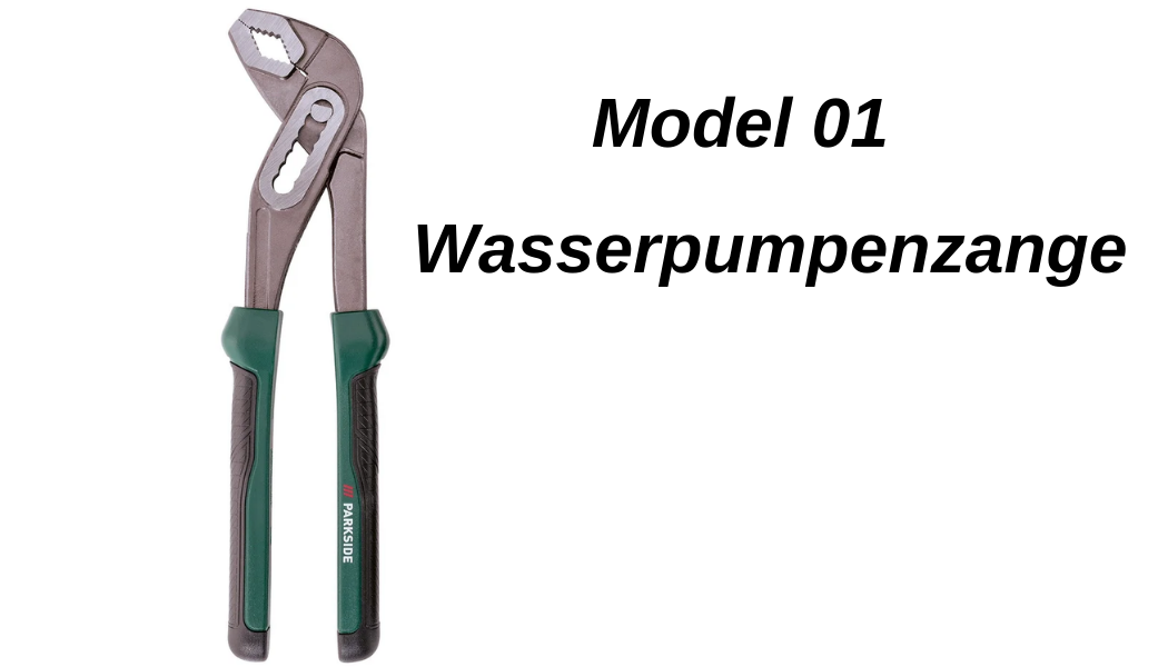 PARKSIDE® Zange, mit 2-Komponenten-Griff🔧Wasserpumpenzange - Rollgabelschlüssel