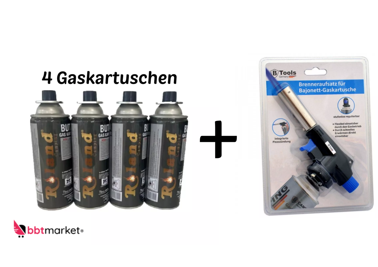 Lötlampe Lötbrenner Gasbrenner Bunsenbrenner Aufsatz für Butan Gaskartusche 227g