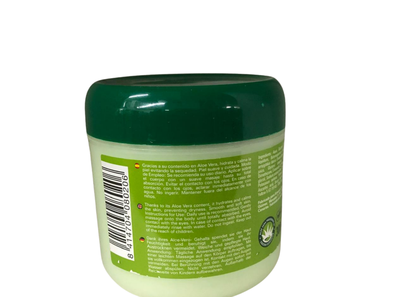 TABAIBA Aloe Vera Creme 300ml Gesicht Körper Feuchtigkeitspflege