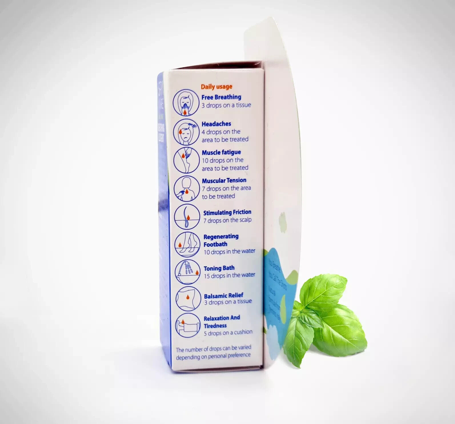 Tiens Spakare Ätherisches Öl 10ml – Entspannung, Atmung, Muskelentspannung