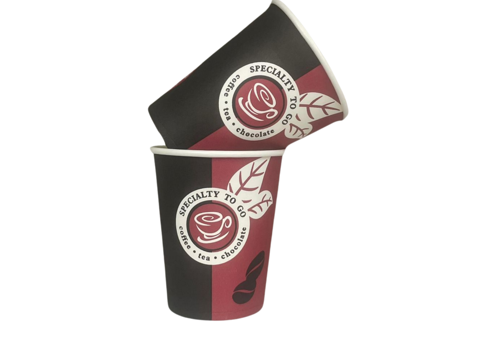 1000 Pappbecher 200 ml 8oz – Einweg Kaffee To Go Becher für Gastronomie Büro Events