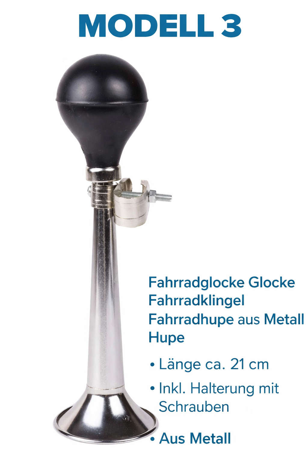 Fahrradklingel aus Aluminium – Kompakt, Laut & Wetterfest