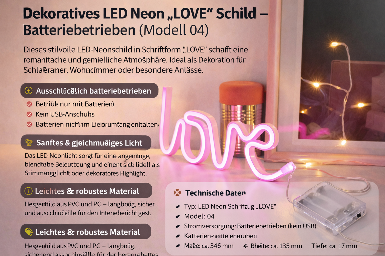 Neon LED Schild Wandlicht Deko Lampe für Zimmer Bar Party