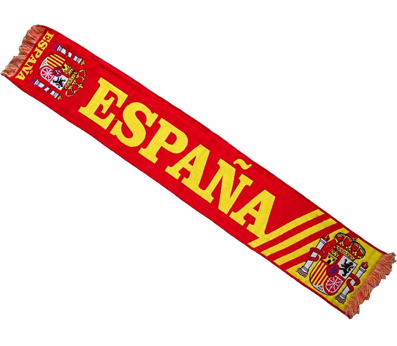 Spanien Fanartikel WM EM Shirt Schal Flagge Fanhorn Auswahl  -  España Fanáticos Fútbol WM EM Camiseta Bufanda Bandera Bocina