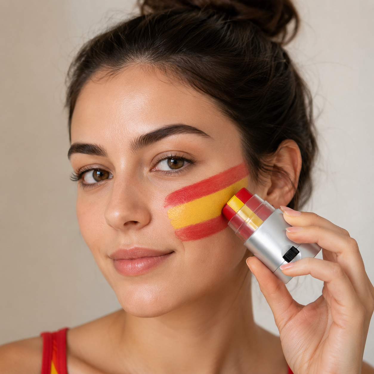 Spanien Fanartikel WM EM Shirt Schal Flagge Fanhorn Auswahl  -  España Fanáticos Fútbol WM EM Camiseta Bufanda Bandera Bocina