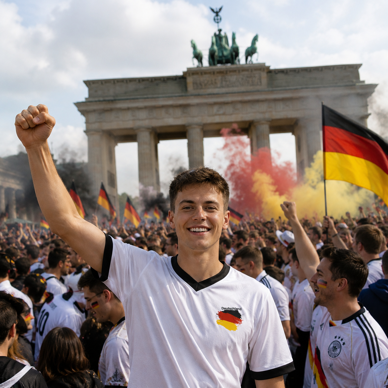 Deutschland Fußball FanShirt Jersey Herren Damen WM EM