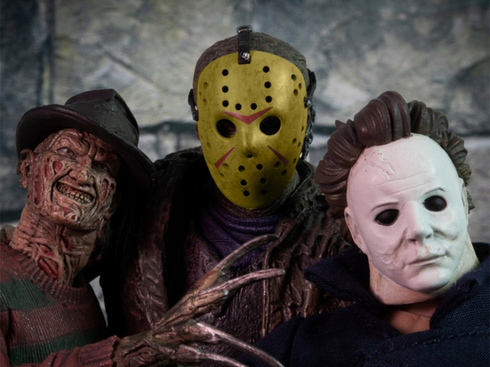Horror Hockey Maske für Erwachsene – Halloween Kostüm, Cosplay Maske und Verkleidungszubehör