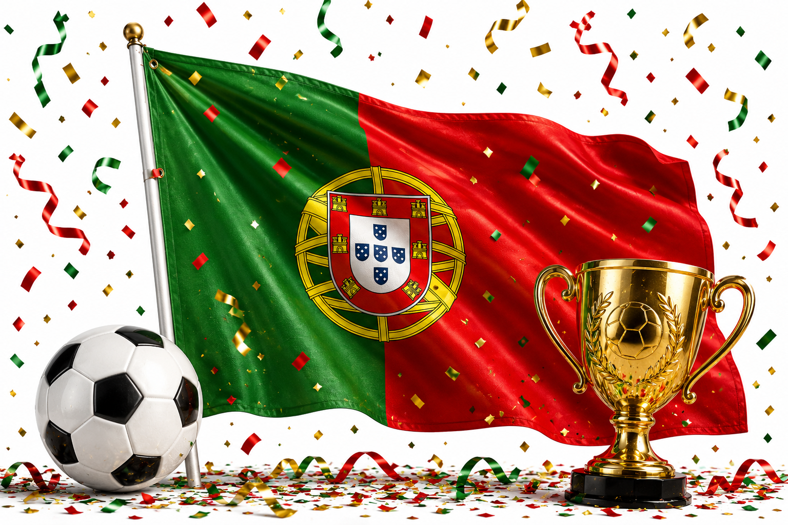 Portugal Flagge 150x90cm Länderflagge Fahne mit Ösen Indoor Outdoor-Bandeira de Portugal 150 x 90 cm