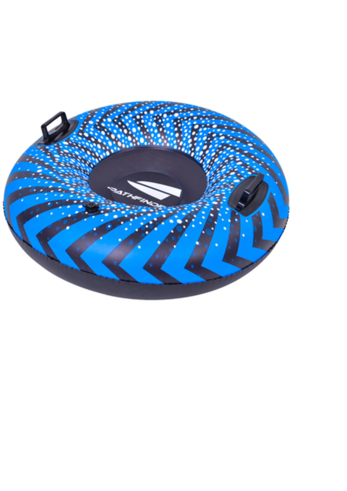 Aufblasbarer Schneereifen 94 cm Snow Tube Schwimmring mit Griffen Zugseil