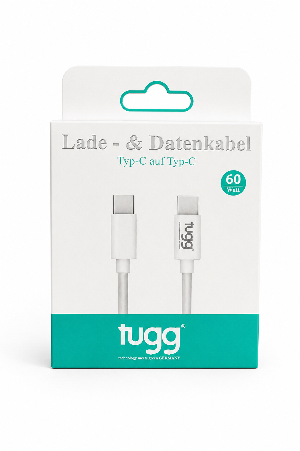 USB C Kabel 1m Typ C auf Typ C Ladekabel 60W Schnellladekabel 3A USB-C