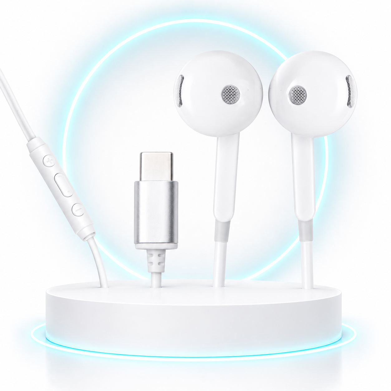 TUGG Typ-C Kopfhörer USB-C In Ear Headset Kabelgebunden Stereo Mikrofon