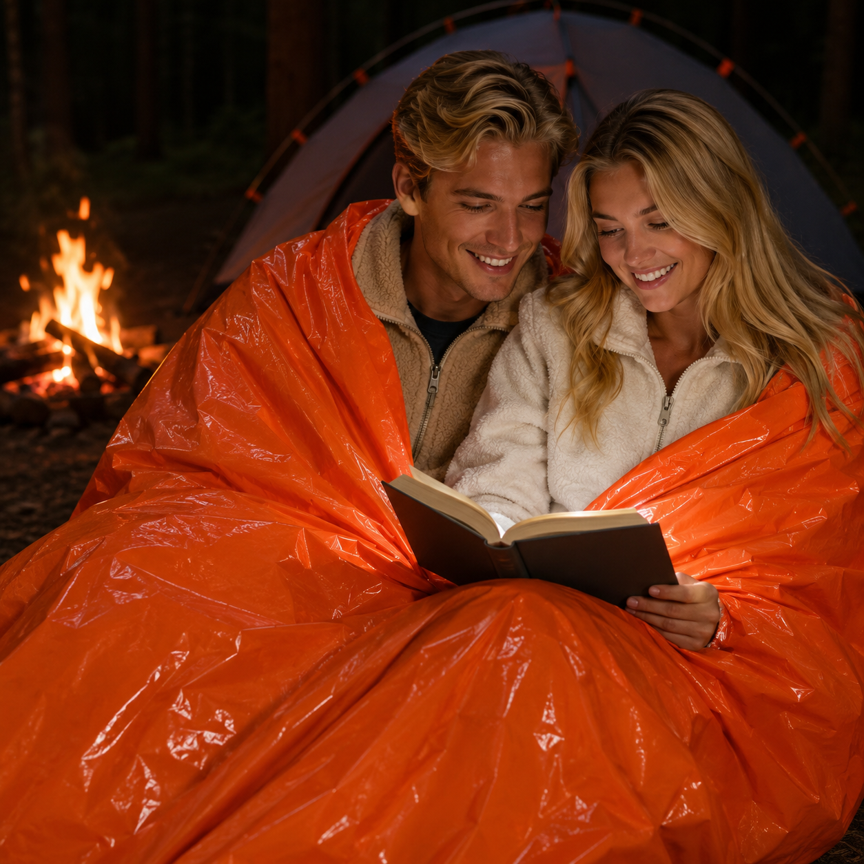 Notfall Schlafsack Biwaksack – Rettungsschlafsack wasserdicht für Outdoor & Surv