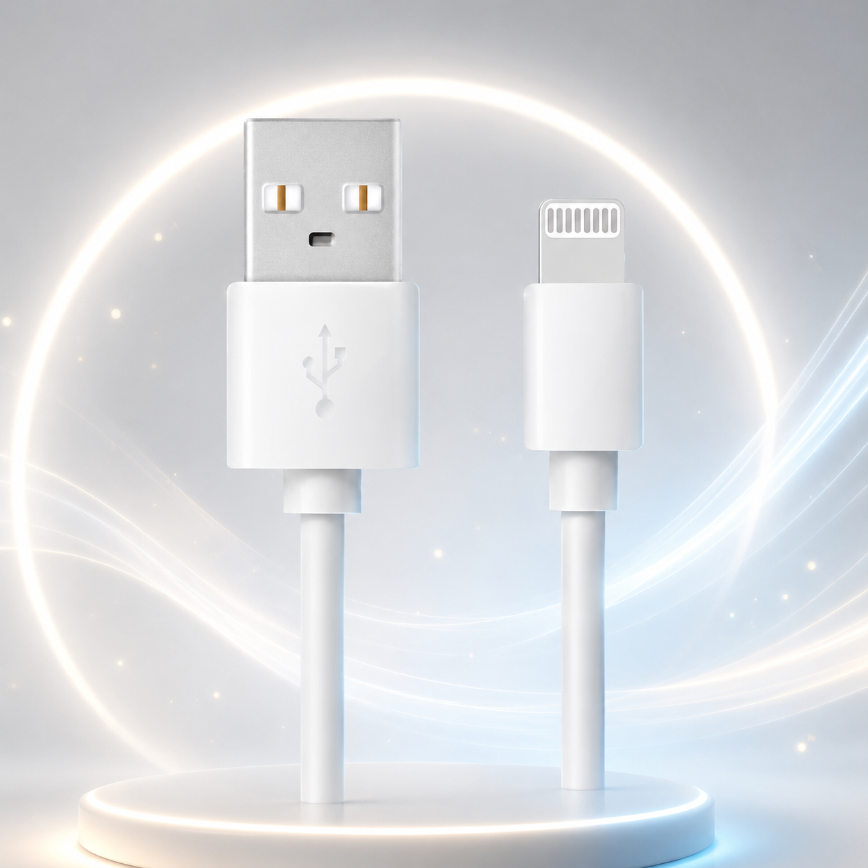 TUGG USB-A Ladekabel Datenkabel 1m 3A Schnellladekabel 480Mbit/s Ladekabel USB