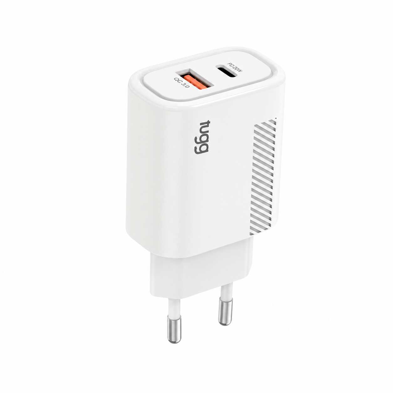 Tugg 20W USB-C PD Schnellladegerät Netzteil Dual USB USB-C & USB-A Ladegerät