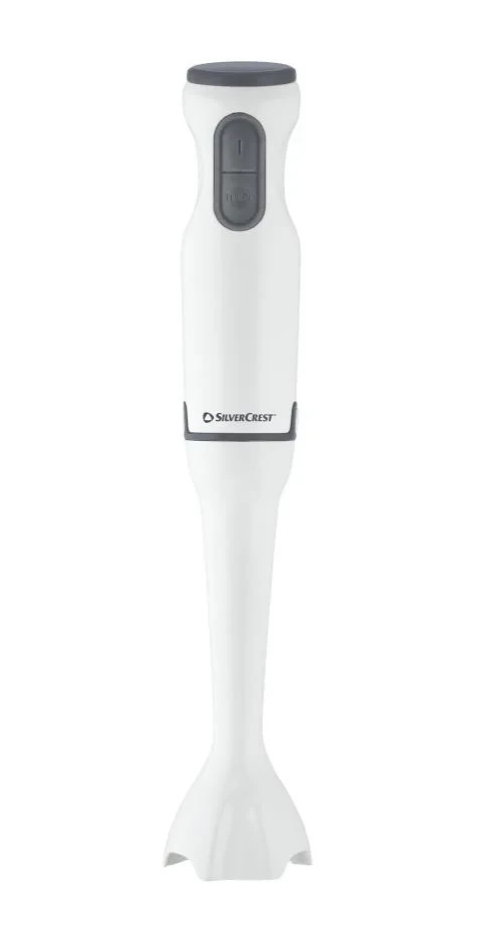 SILVERCREST Stabmixer SSM 350 D1 350W Pürierstab Edelstahl Weiß Turbo