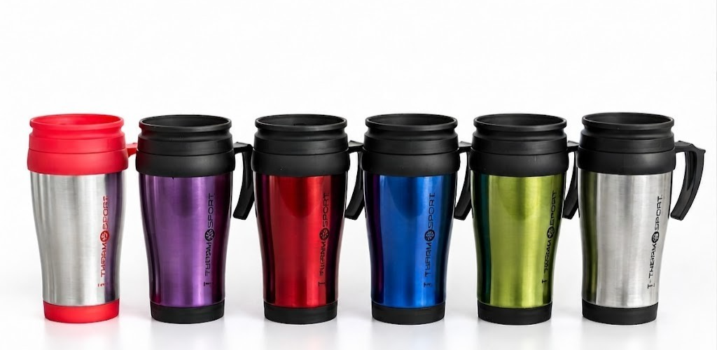 Thermobecher 400ml Kaffeebecher To Go Isolierbecher Edelstahl Reisebecher Auto