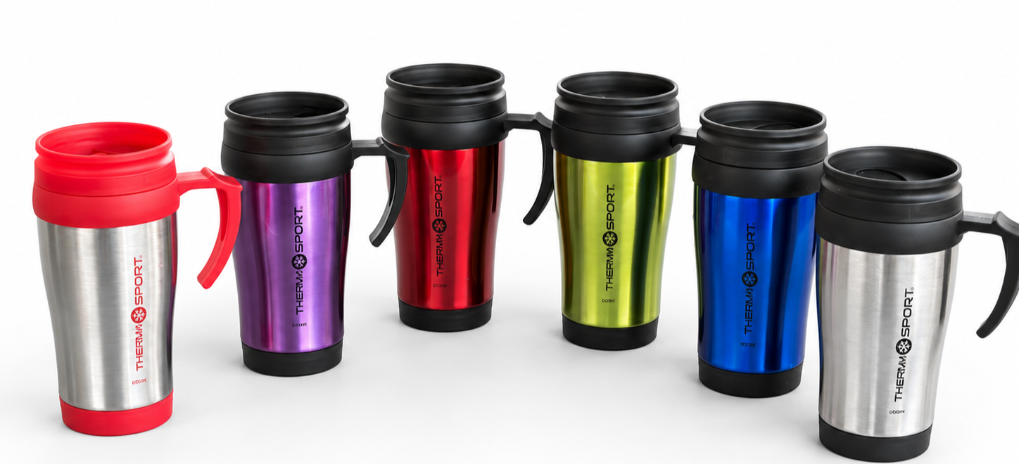 Thermobecher 400ml Kaffeebecher To Go Isolierbecher Edelstahl Reisebecher Auto
