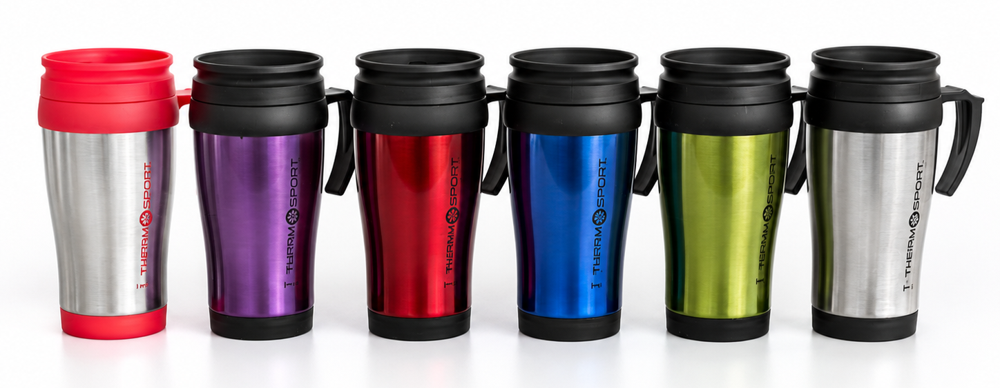 Thermobecher 400ml Kaffeebecher To Go Isolierbecher Edelstahl Reisebecher Auto