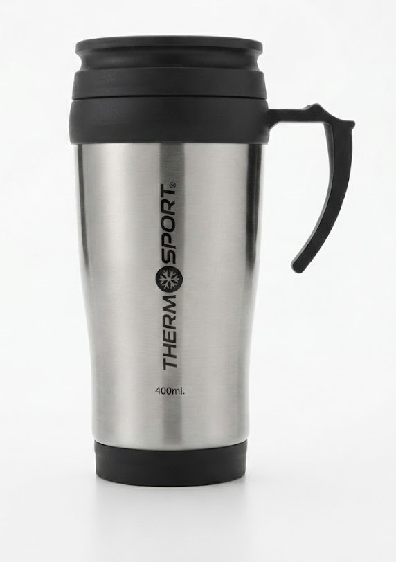 Thermobecher 400ml Kaffeebecher To Go Isolierbecher Edelstahl Reisebecher Auto