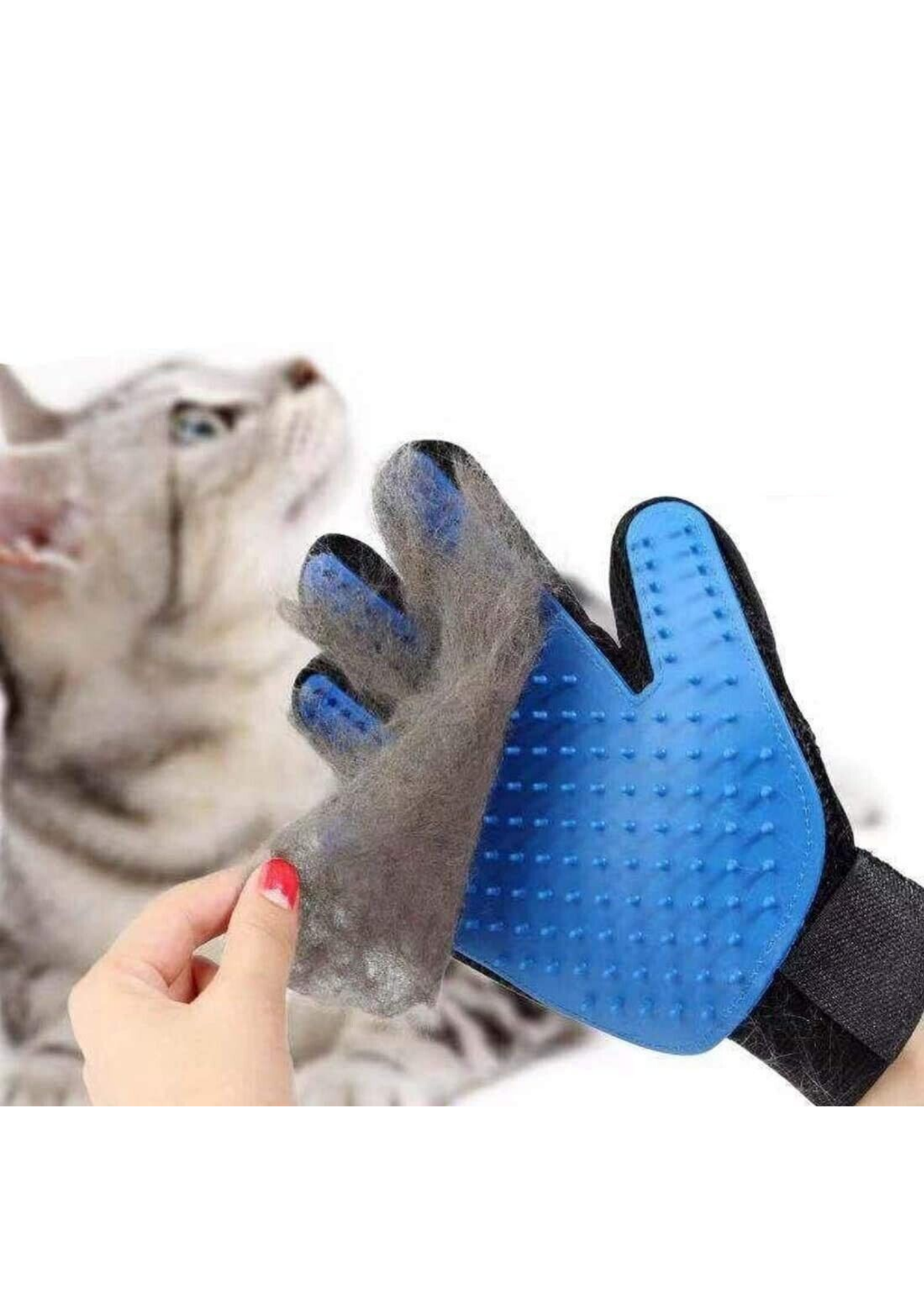 Grooming Gloves Fur Gloves Hair Removal Dog Cat Brush 