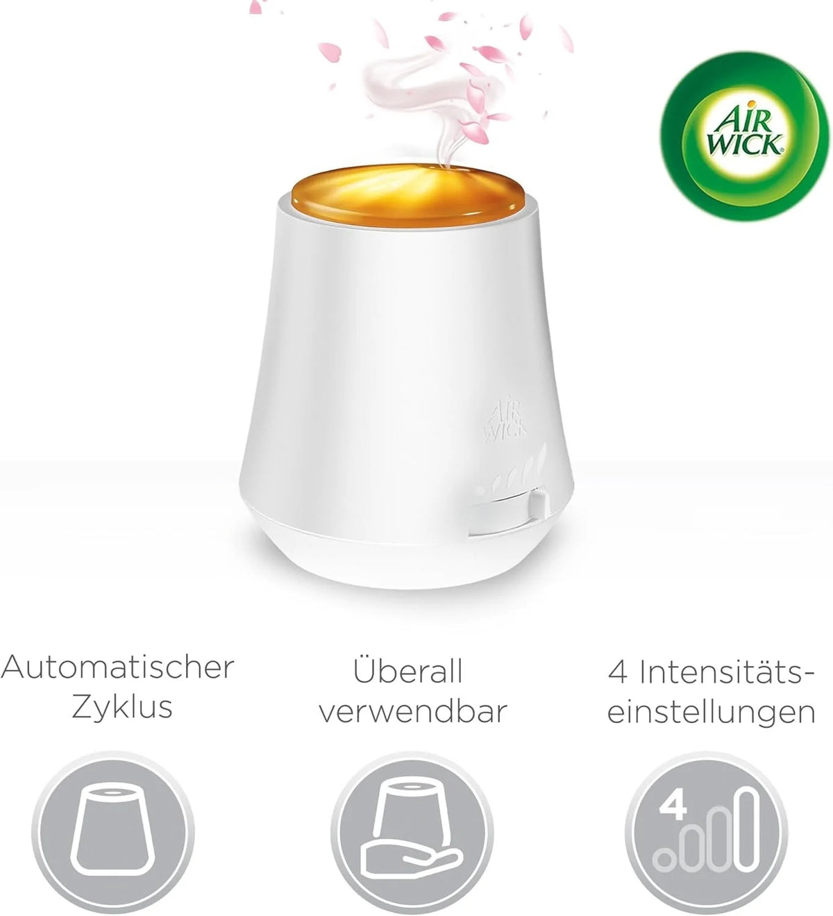 Air Wick Aroma-Öl Starter Set Lavendel – Diffuser mit 2 × 20 ml Duftöl-Nachfüllern
