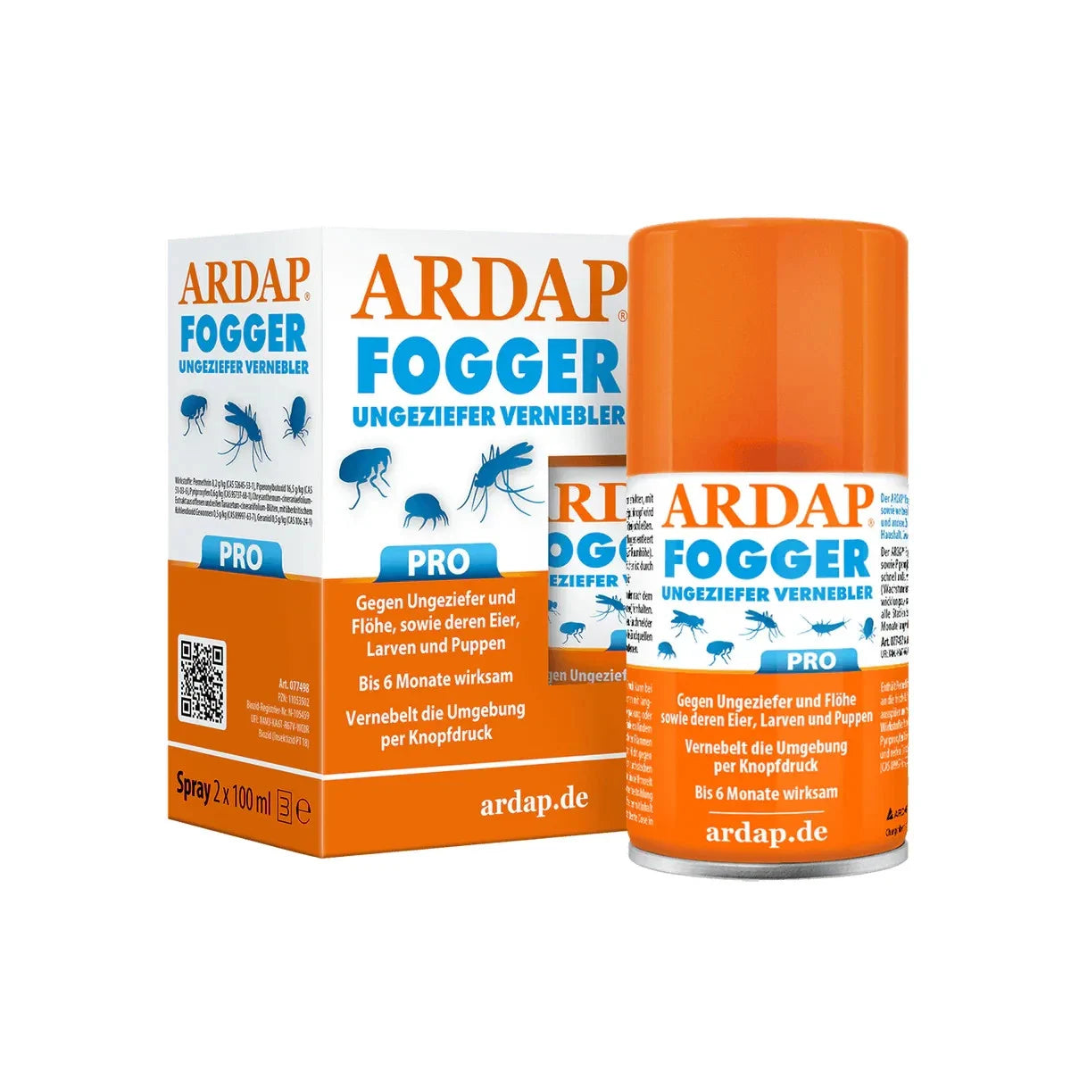 ARDAP Fogger Insektenvernebler Flöhe Milben Zecken Ungeziefer