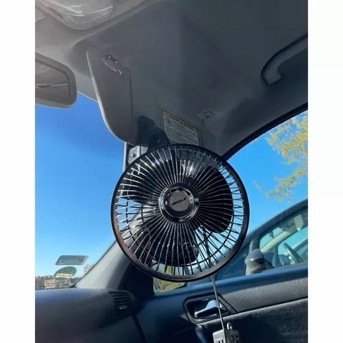 Auto Ventilator 12V Clip Ventilator Oszillierend Kfz Lüfter Zigarettenanzünder