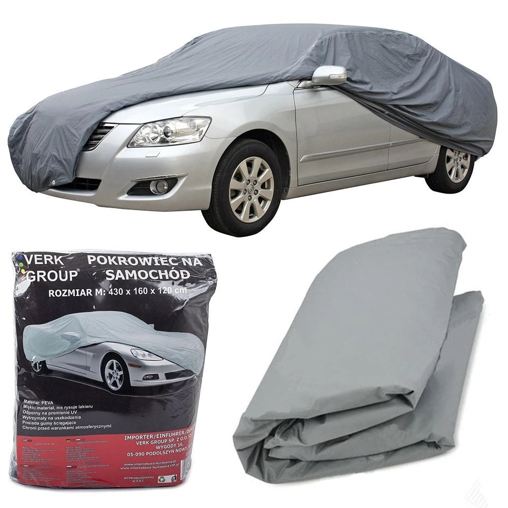 Autoabdeckung 540×175×120 cm 🚗 Wasserdicht Staubdicht Sonnenschutz Abdeckplane