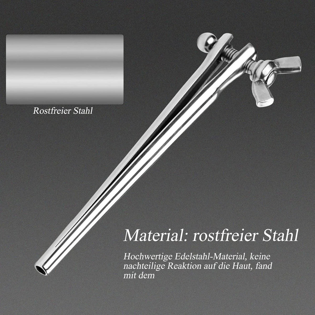 BDSMAGE Dilator Harnröhre Edelstahl Harnröhren Dilatatoren Set,Eichel Stimulator