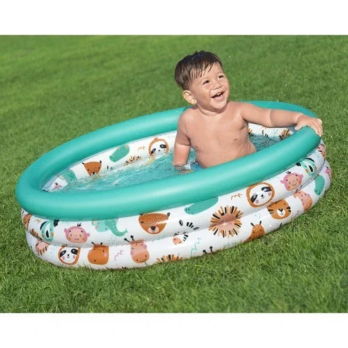 Bestway Kinderpool Planschbecken 102x25cm Aufblasbar Gartenpool Rund 101L