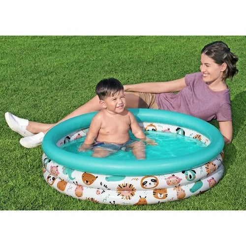 Bestway Kinderpool Planschbecken 102x25cm Aufblasbar Gartenpool Rund 101L
