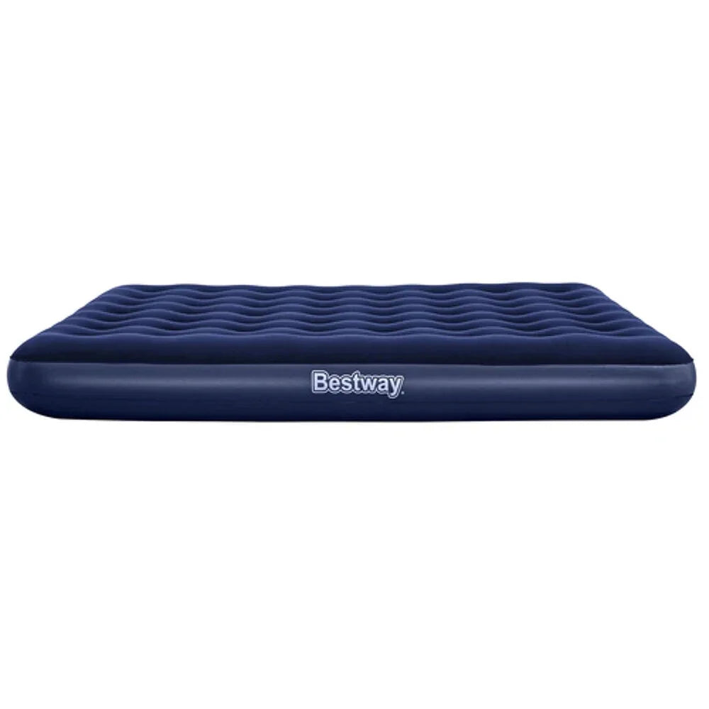 BESTWAY Luftbett 203 × 183 × 22 cm – Aufblasbares Doppelbett für 2 Personen bis 300 kg, Indoor & Camping