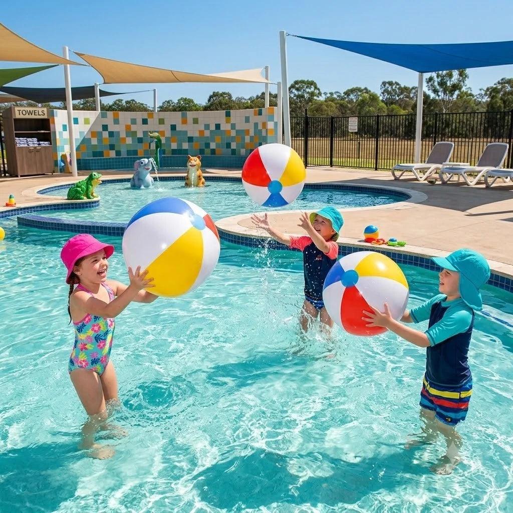 Bestway Wasserball 51cm Aufblasbar Strandball Poolball Beachball Bunt
