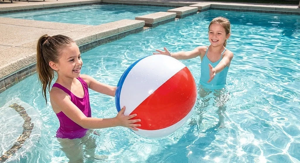 Bestway Wasserball 51cm Aufblasbar Strandball Poolball Beachball Bunt