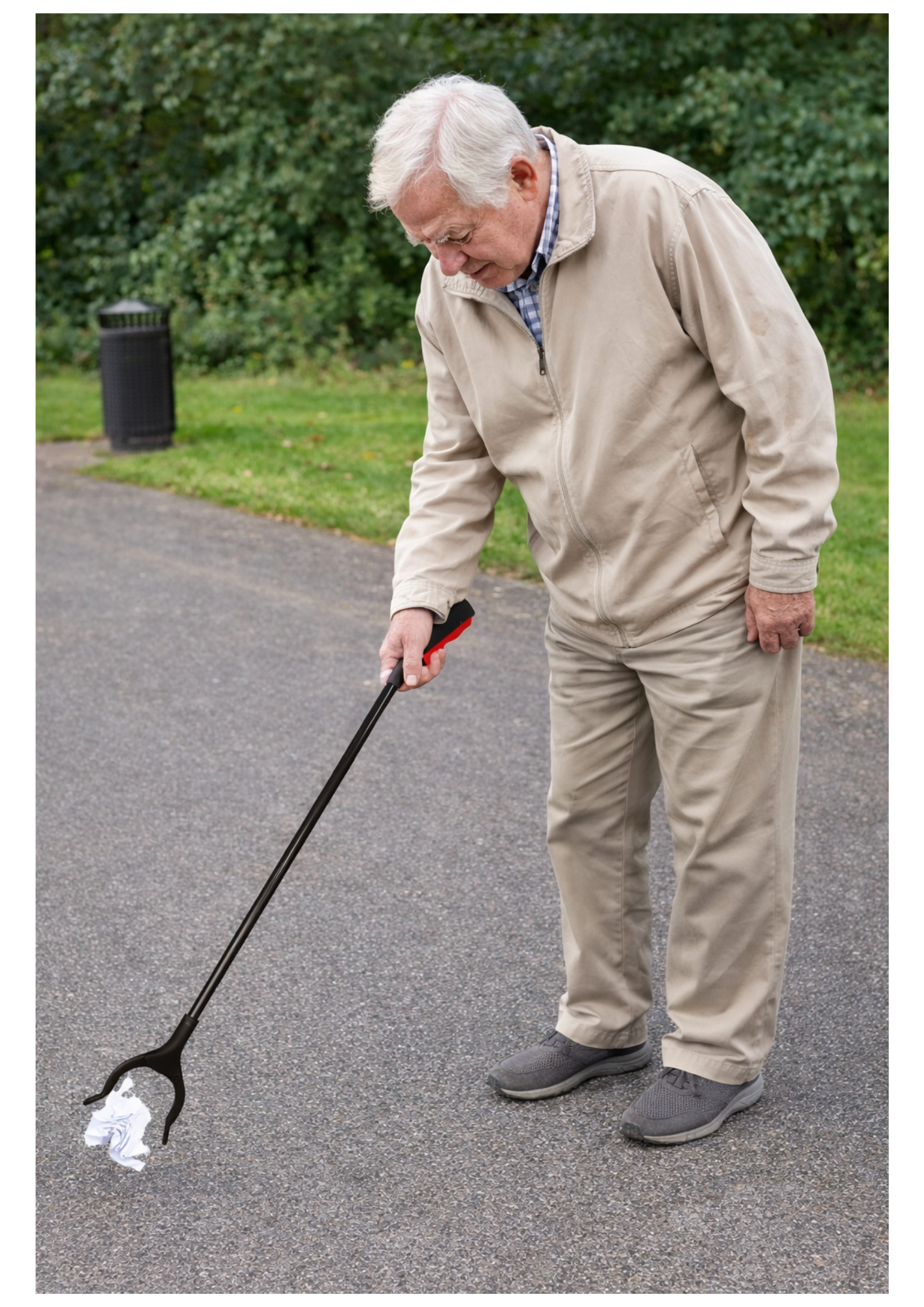 Grabber 100cm garbage grabber garbage tongs gripping aid seniors new ovp