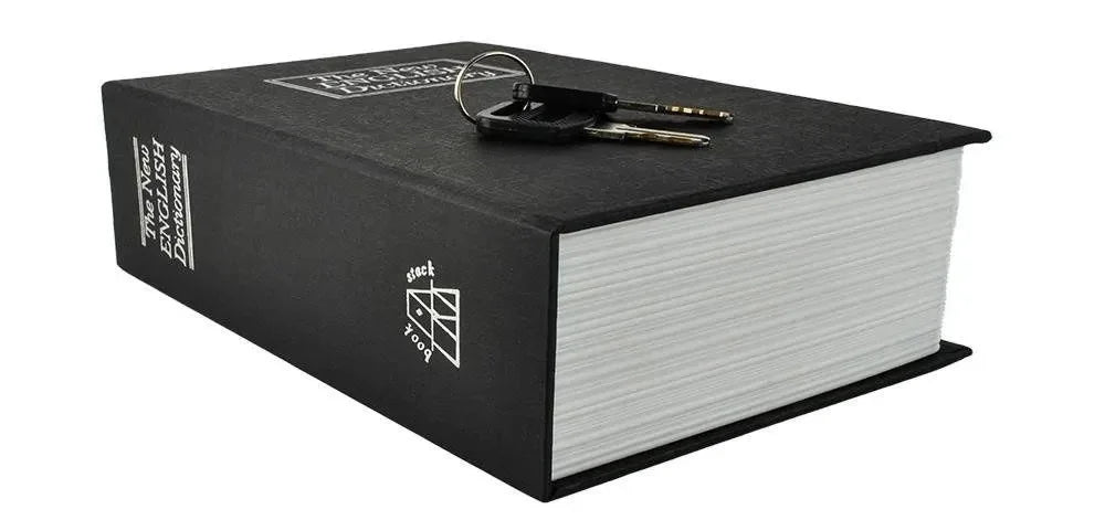 Buchtresor Buchsafe Geldkassette Geheimversteck Wertsachen Bücher Tresor Safe XL