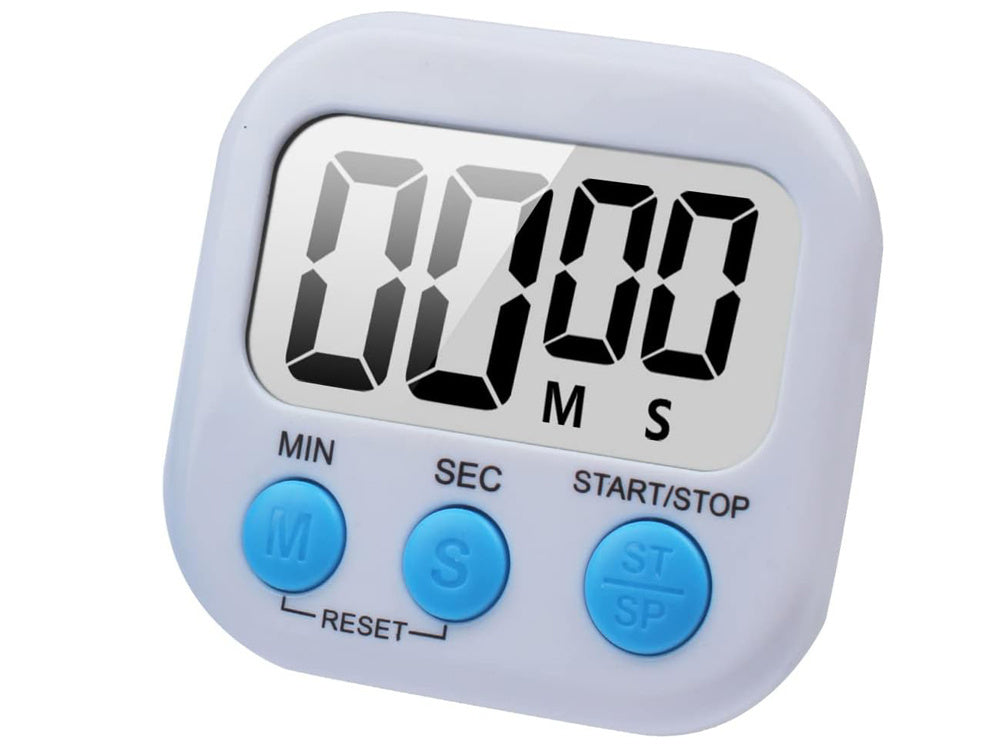 Digitaler Küchentimer elektronische Küchenuhr mit Magnet und Countdown-Funktion