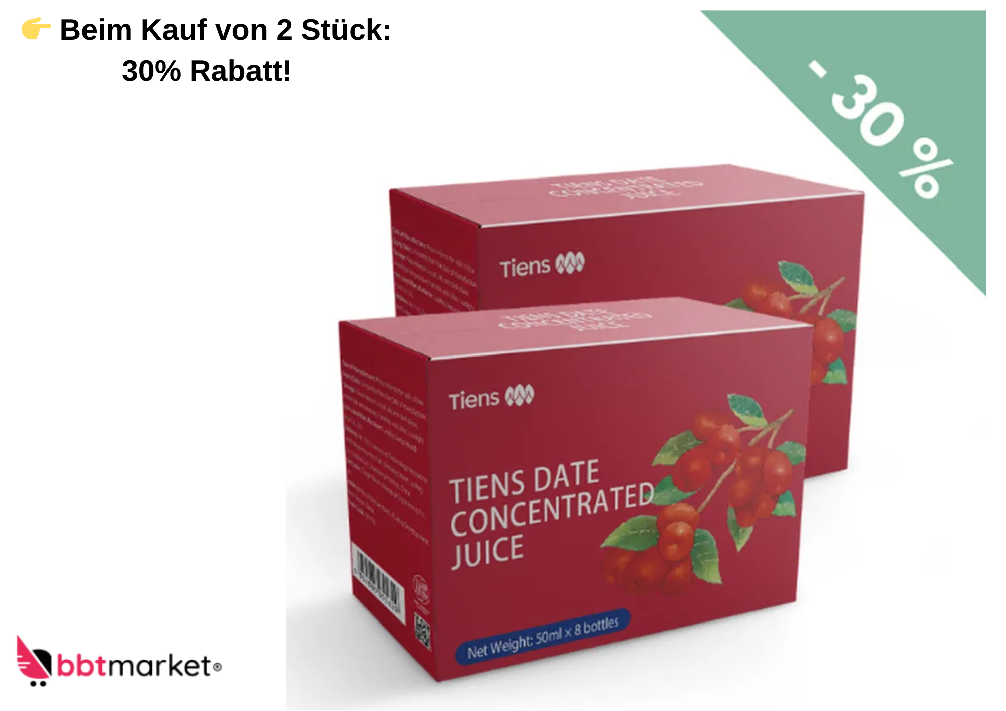 Tiens Extrakt aus Chinesischen Jujuben Vitamin C Mangel Eisenmangel - Hünnap