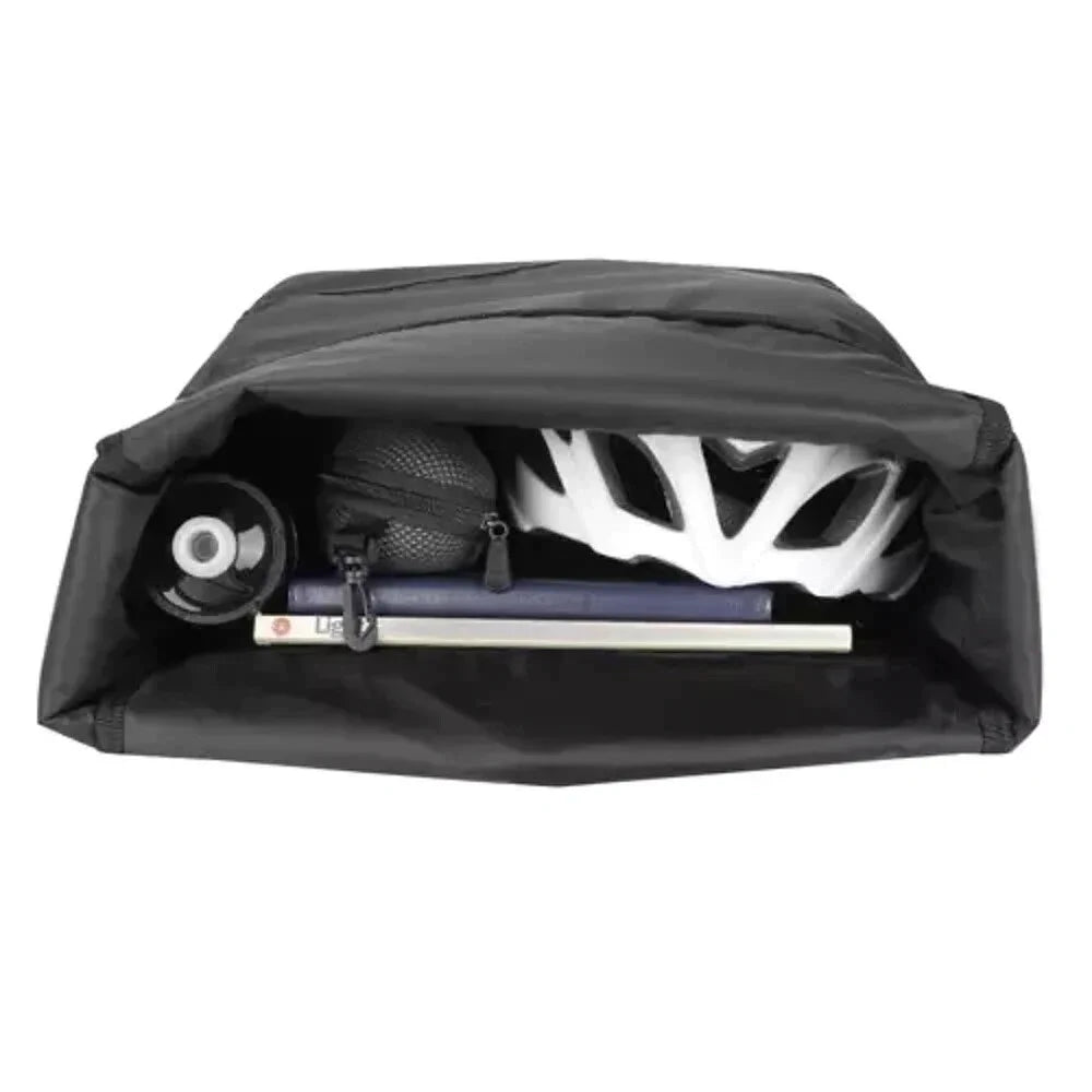 Fahrradtasche 15L wasserdicht Gepäckträger Tasche mit Schultergurt Reflektoren