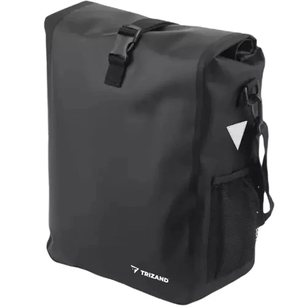 Fahrradtasche 15L wasserdicht Gepäckträger Tasche mit Schultergurt Reflektoren